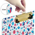 thumbnail image 3 of FMSHPON Floral Natural Shapes Clipboard Hardboard Wood Nursing Clip Board and Pull for Standard A4 Letter 13x9 inches, 3 of 7