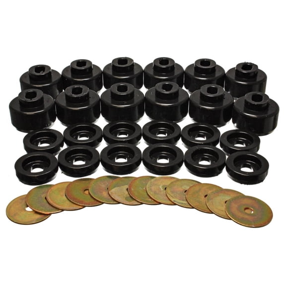Energy Suspension Body Mount Set - Black