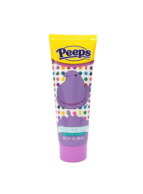 Peeps Bathtub Finger Paint, Purple, Grape Marshmallow Scented, 3 fl oz