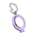 thumbnail image 1 of Funda de seguimiento con colgante para Apple Airtags, accesorios de seguimiento y localizador Diamante morado claro, 1 of 8