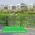thumbnail image 6 of Mosey Expandable Fence Privacy Screen Adjustable Length UV Blocking Single Sided Leaves Balcony Patio Artificial Hedge Indoor Outdoor Decor, 6 of 7