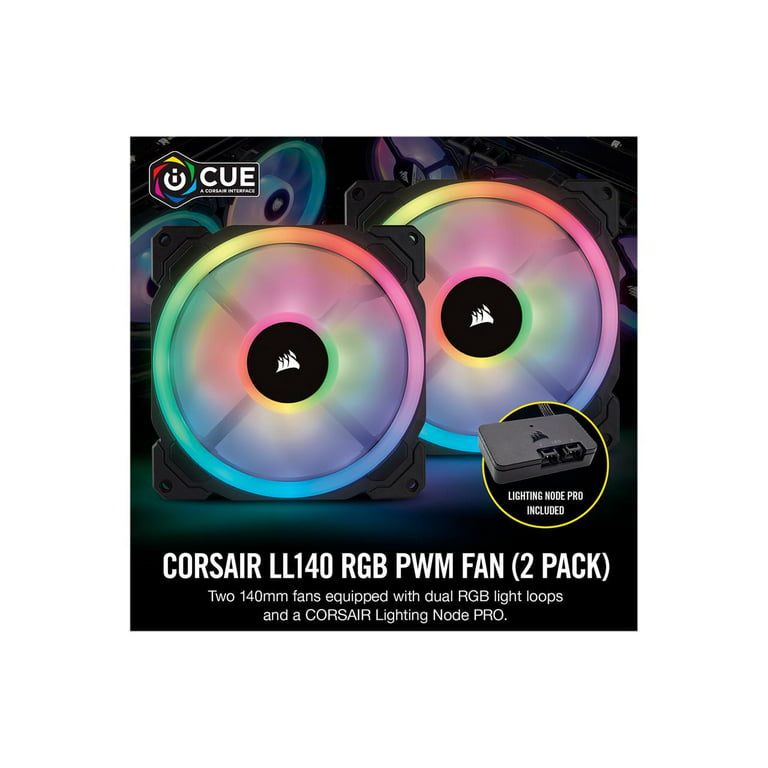 Corsair Ventilateur PC iCUE LL140 RGB 2 ès 