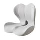 thumbnail image 3 of Cojín de espuma viscoelástica para asiento de coche, antideslizante, lavable, ortopédico, para coxis y columna vertebral. Gris claro, 3 of 8