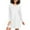 N3, variant on joogoo White Women's Long Sleeve Nightgown Sleepwear L