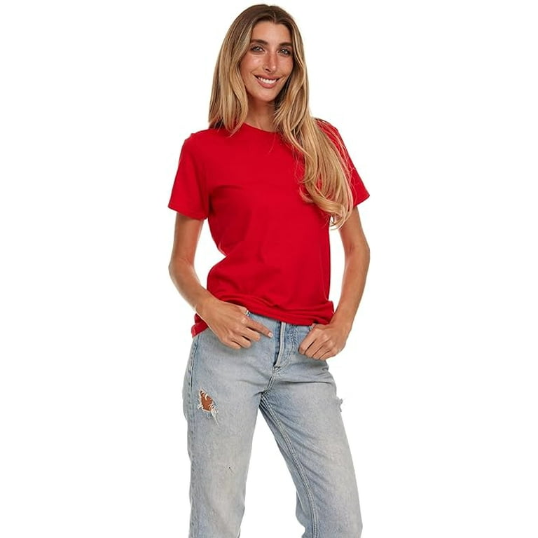 Bulk red t shirts sale
