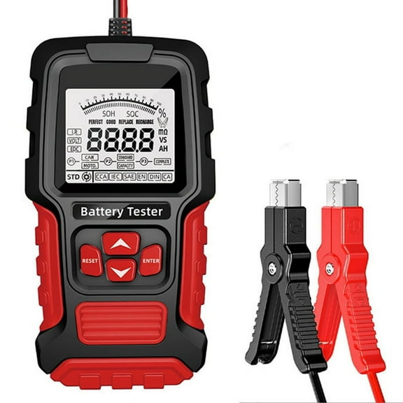 Car Battery Tester 12V 24V System Detect Auto Battery Analyzer