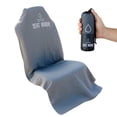 thumbnail image 1 of Funda de toalla para asiento de coche, sudadera con capucha, microfibra, lavable, 1 of 7