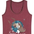 thumbnail image 3 of Frozen - Winter - Up To Snow Good - Women's Racerback Tank Top, 3 of 5