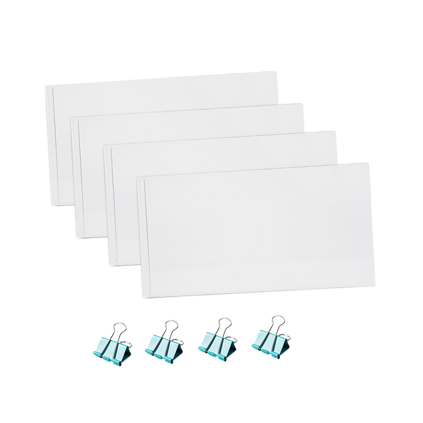 BLESIYA Acrylic Baffle Flip Model Baffle Pottery Tool, Lightweight Professionals Handicraft Projects Acrylic Plate Plaster Model Tool M Quantity 4
