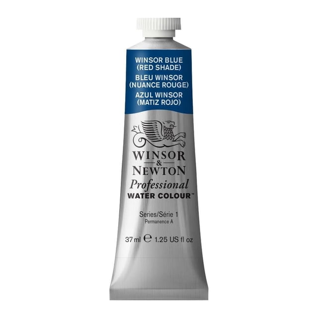 Winsor & Newton Professional Acuarela 37ml (1.25-oz) Tubo Winsor Azul Rojo Tono