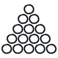 thumbnail image 1 of 20PCS High Elastic Thick Hair Ties Rubber Bands for Women, Stretchy Ponytail Holders for Thick Hair, Braids, and Buns, 1 of 3