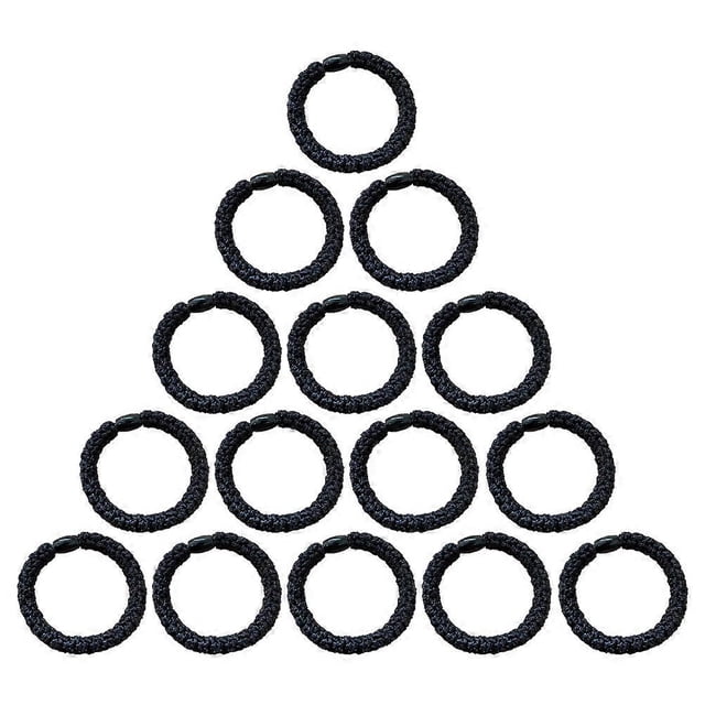 20PCS High Elastic Thick Hair Ties Rubber Bands for Women, Stretchy Ponytail Holders for Thick Hair, Braids, and Buns