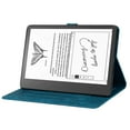 thumbnail image 3 of TECH CIRCLE Case for Kindle Scribe 10.2 Inch Tablet 2022 Released,Colorful Embossing Premium PU Leather Slim Stand Card Slot Wallet Protective Case for Kindle Scribe 10.2” with Pen Holder, Blue, 3 of 8