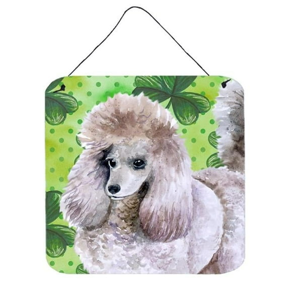 Poodle St Patricks Wall or Door Hanging Prints