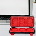 thumbnail image 1 of TEHAUX 1Pc Memory Cards Organizer ABS Waterproof Storage Case for General Users and Travel, 1 of 8