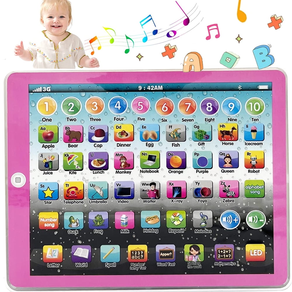 SAYLITA Learning Tablet With ABC Words Numbers Games Music Educational saylita-learning-tablet-with-abc-words-numbers-games-music-educational