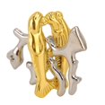 thumbnail image 4 of IQ Test Game, Alloy Sturdy Novel Intelligence Unlock Toy Decompression  For Adults For Educational Toy Coral Buckle, 4 of 8