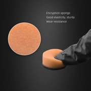 SPTA Pro 10 Pack Orange Heavy Cut Polishing Pads, 13mm Compounding Buffing Foam Pads for Car Buffer Polisher, Remove 1200/1500 Grit Sanding Marks, Car Detailing for Tight Areas