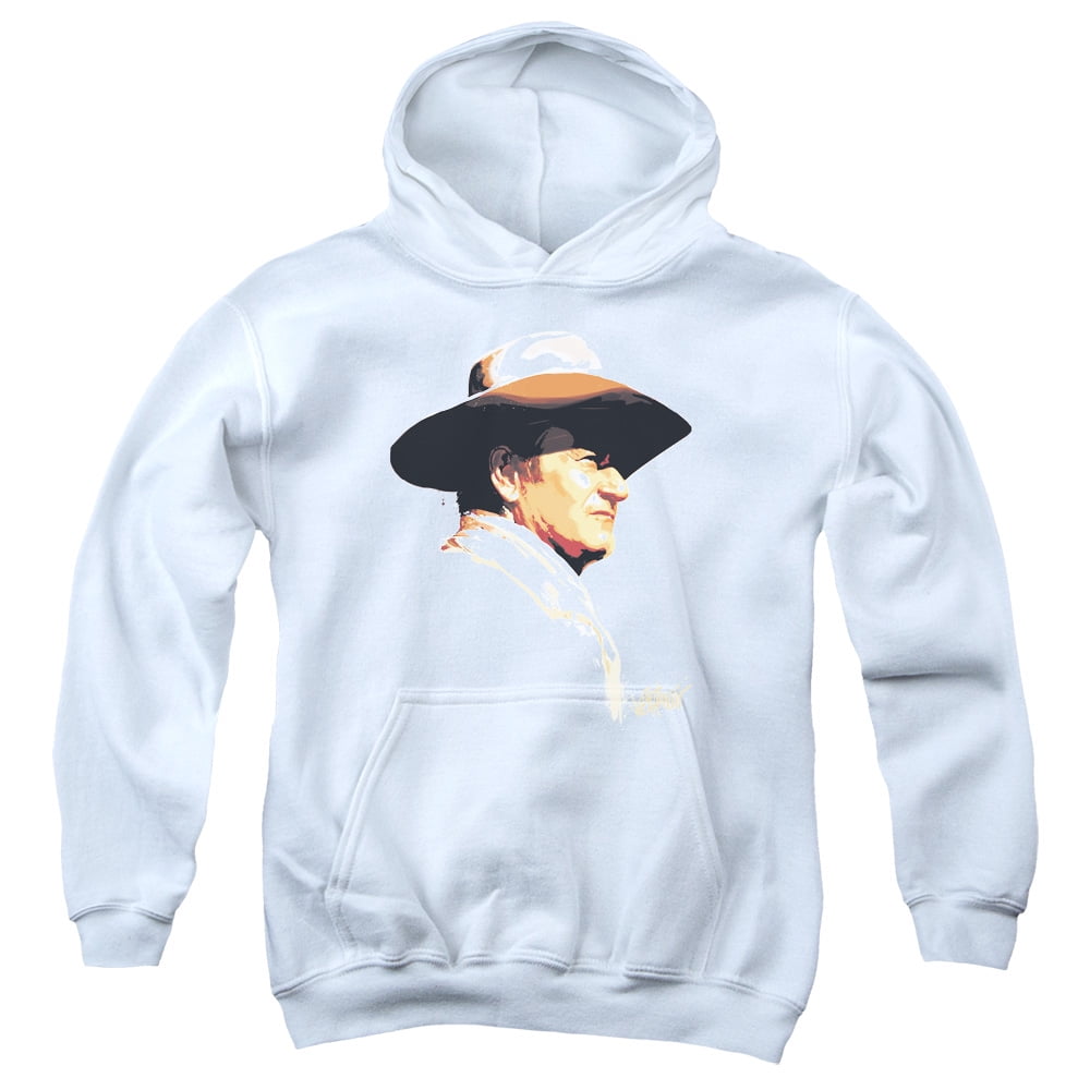 John Wayne Mens Painted Profile Pullover Hoodie John Wayne Mens Painted Profile Pullover Hoodie