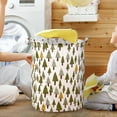thumbnail image 5 of Patterned Linen Laundry Hamper Large Open Top for Laundry Room and Living Spaces with Durable Breathable -Linen Fabric and Stylish Easter Pattern, 5 of 5