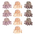 thumbnail image 1 of 10 piezas de simulación de pequeños tocones de péndulo para decoración del hogar, estatua de hongo, decoración de jardín., 1 of 6