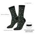 thumbnail image 4 of Pofeuu Golden line fox Print Crew Socks, Adult Running Hiking Socks for Youth and Adult, 4 of 6