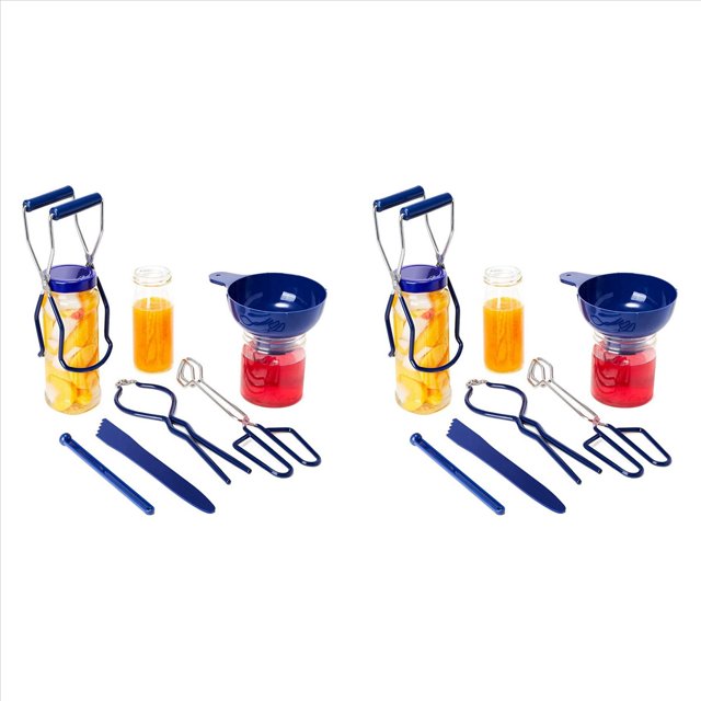 Canning Kit Canning Tools Canning Supplies 12 Pcs,Canning Jar Lifter, Lid Lifter,Canning Tongs for Canning