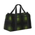 thumbnail image 2 of Balery Mandala With Marijuana Leaf Bolsa de Gimnasio para Mujeres, Bolsa de Viaje con Bolsillo Húmedo, Bolsa de Fin de Semana para Mujeres, Bolsa de Viaje Resistente al Agua, 2 of 7