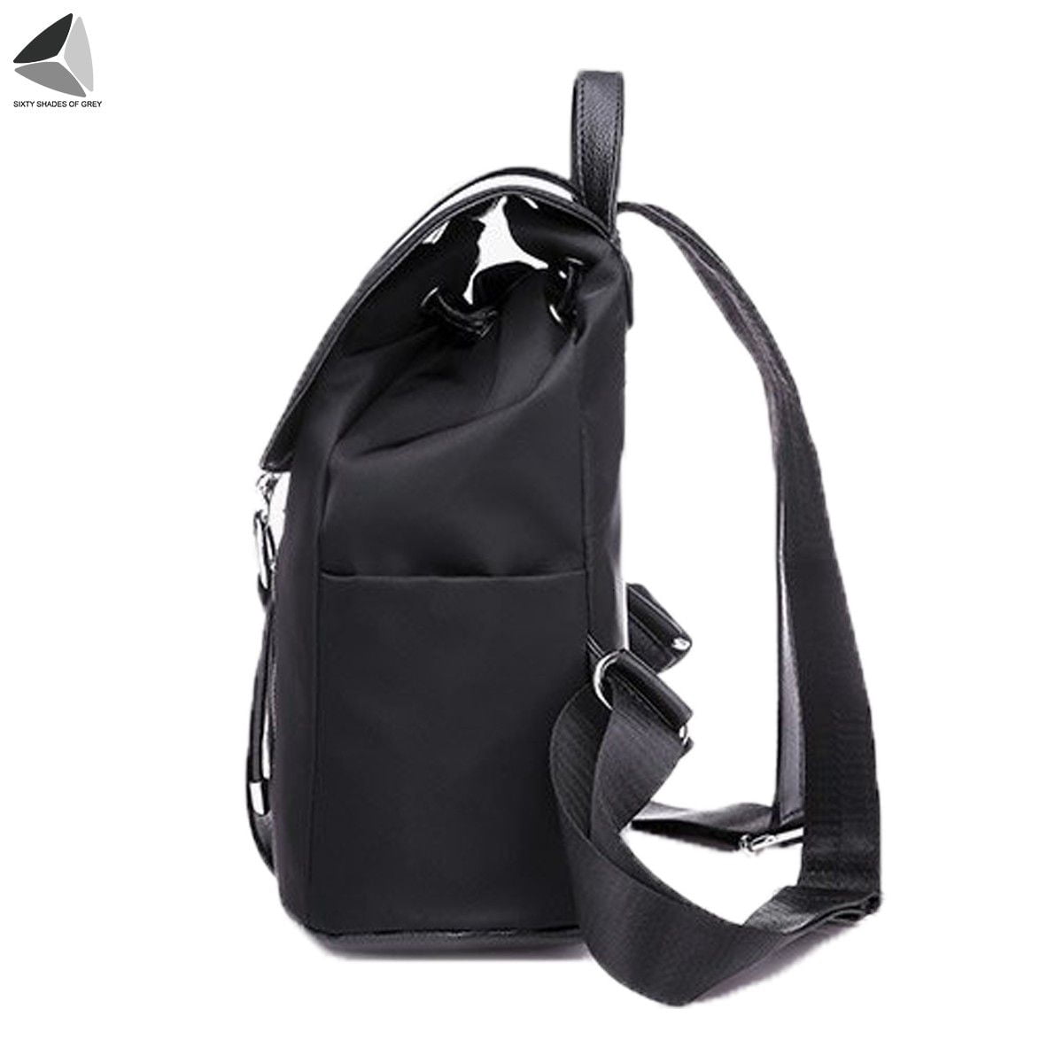Waterproof PU Leather Backpack Purse, Anti-Theft Fashion Multipurpose Shoulder PULLIMORE Women PU Leather Backpack Purse Waterproof Anti  main image 2