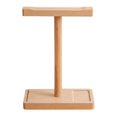 thumbnail image 1 of T-Shape Wooden Headset Stand - Desk Headphone Holder, Display Shelf, Storage Organizer for Home and Office A, 1 of 5