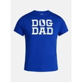thumbnail image 5 of Father's Day Men's Dad Dog Good Boy Graphic Tee by Way to Celebrate, Sizes XS-5XL, 5 of 5