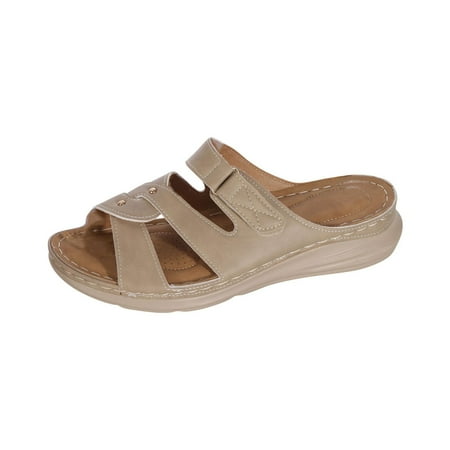 

Rdeuod Women S Sandals Fashion Slippers Breathable Cross Thick Bottom New Shoes