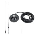thumbnail image 1 of NL-770R Antena de doble banda Kit de antena de estación de radio de coche de alta ganancia Conector UHF 144/430MHz, 1 of 8