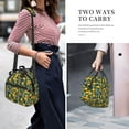 thumbnail image 4 of Lafuoo Fresh Orange Pattern Insulated Lunch Bag, Adjustable Shoulder Strap Handheld Crossbody Waterproof Lunch Bag, Unisex-One Size, 4 of 7