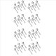 thumbnail image 1 of 48 Piezas de Cuchara de Café Expreso, Mini Cuchara de Café de Acero Inoxidable de 4.7 Pulgadas, Cuchara de Postre, 1 of 7