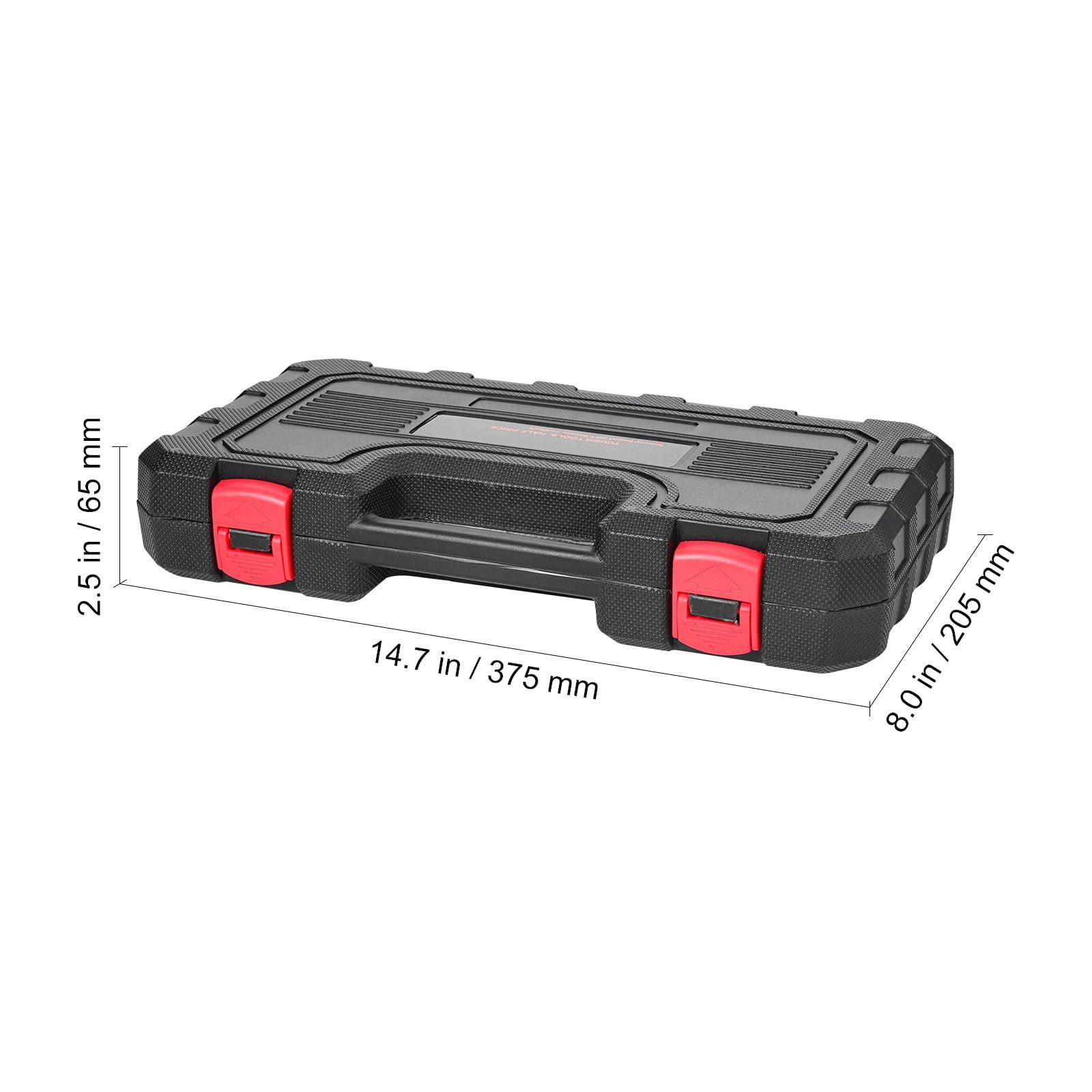 61-Piece Thread Chaser Set, HSS Taps & Dies, 3 Thread Files, Color-Coded (UNC/UNF/Metric), HRC 55-62, for Rusted Fasteners, Cylinder Heads & Engine Blocks