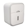 thumbnail image 3 of Soporte de papel higiénico impermeable ANGGREK Caja sin perforaciones, 3 of 8