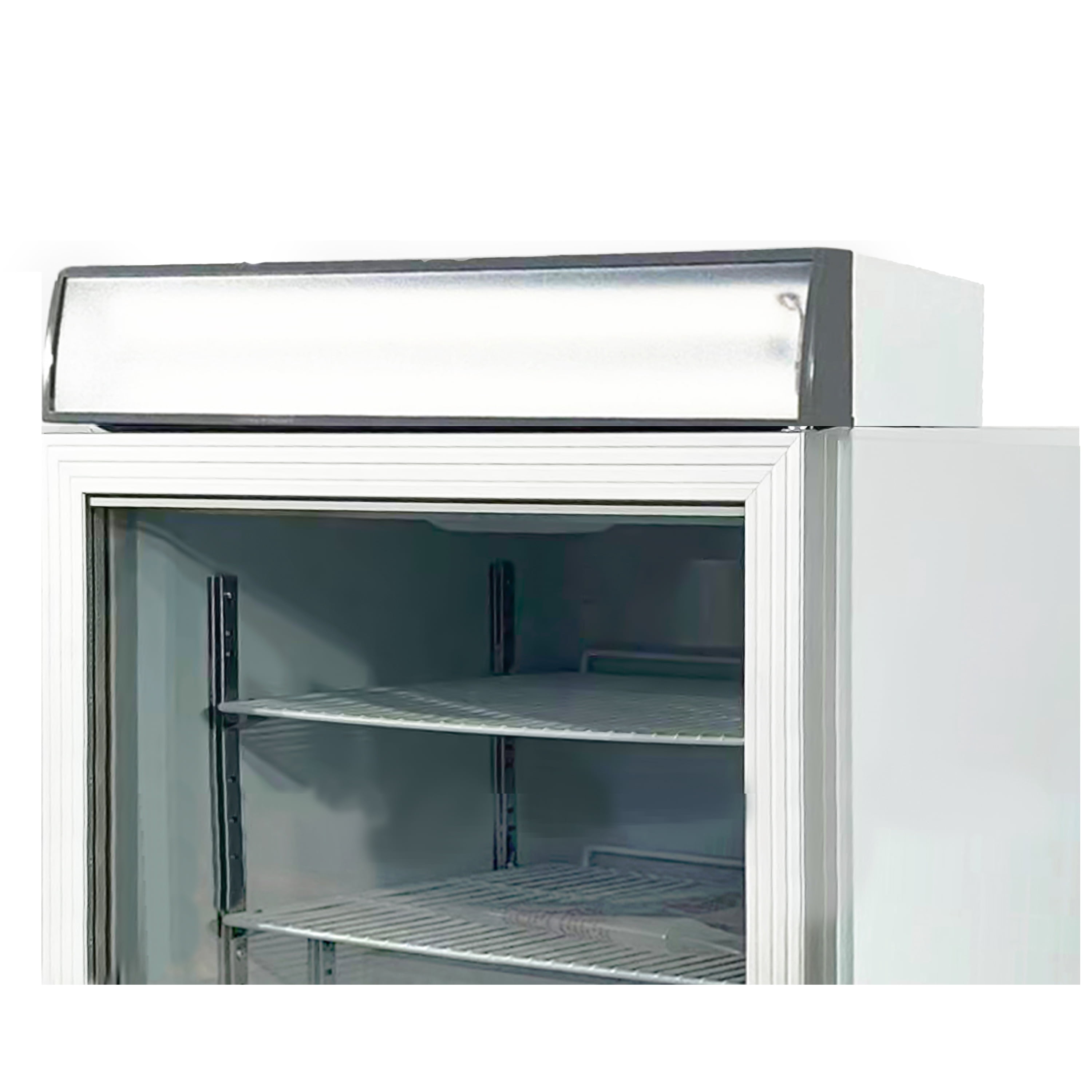 NSF 88L Countertop Freezer, 24 in. Glass Door Display Freezer 4 Cu.Ft.