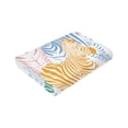 thumbnail image 6 of Kll Fleece Blanket Plush Throw Blanket Zebra Colourful,Soft Fuzzy Cozy Flannel Blanket For Couch Sofa Bed.(60"X50"), 6 of 9