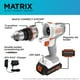 thumbnail image 2 of Kit de taladro/destornillador inalámbrico BLACK+DECKER 20V MAX Matrix 20V, 2 of 6