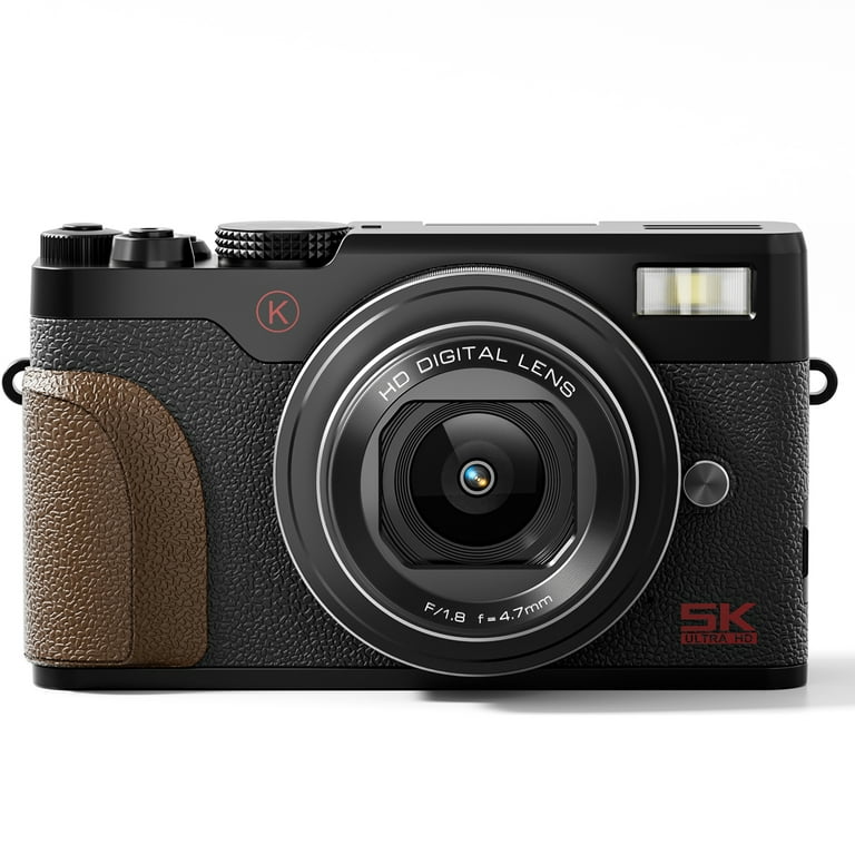 NBD 5K デジタルカメラ180°フリップスクリーン | オートフォーカス NBD Digital Camera 64MP 5K Autofocus with 180° Flip Screen