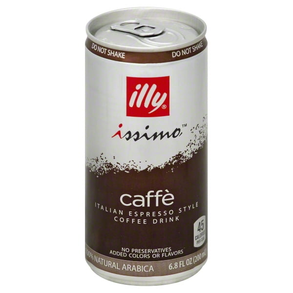 Illy Issimo Caffe Iced Coffee Drink, 6.8 Fl. Oz.
