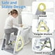 thumbnail image 4 of Asiento para ir al baño y taburete para niños pequeños PRIMLECT Grey, 4 of 7