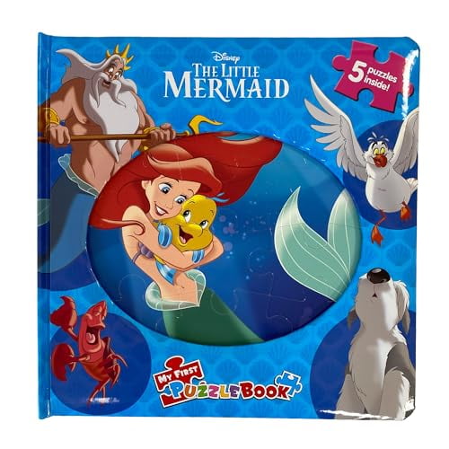 Pre-Owned Disney Little Mermaid Classic My First Puzzle Book (Gift) 2764356501 9782764356500