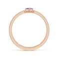 thumbnail image 2 of ANGARA Natural Marquise Amethyst Solitaire Parallel Split Shank Ring in 14K Rose Gold for Women (Size-5x2.5mm) | February Birthstone, Anniversary, Jewelry Gift for Women | Natural Amethyst Ring, 2 of 8