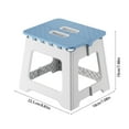 thumbnail image 6 of Unbeatable Price, Small Stool Foldable Chair Portable Assembly Installation Plastic Low Stool Outdoor Camping Home Under 10 | Plastic, Blue, Blaxill, 6 of 8