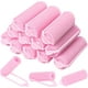 thumbnail image 1 of 12 rulos de espuma para el cabello, rulos de esponja suave con diseño de rulos para el cabello para mujeres, niñas y niños, peinados (20 mm, rosa) ER, 1 of 5