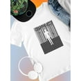 thumbnail image 3 of Abstract Man Techno Style T-Shirt Men -Image by Shutterstock, Male Medium, 3 of 4