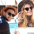 thumbnail image 2 of Gafas de Sol Polarizadas Semi Sin Marco LINVO para Hombre y Mujer, 2 of 5