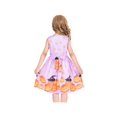 thumbnail image 4 of Girls Dress Halloween Costume Pumpkin Cosplay Party Dress 11-12 Years, 4 of 6
